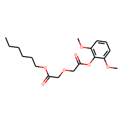 Diglycolic acid, 2,6-dimethoxyphenyl hexyl ester