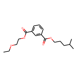 Isophthalic acid, 2-ethoxyethyl isohexyl ester