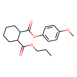 1,2-Cyclohexanedicarboxylic acid, 4-methoxyphenyl propyl ester
