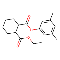 1,2-Cyclohexanedicarboxylic acid, 3,5-dimethylphenyl ethyl ester