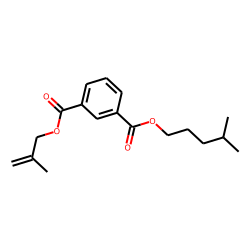 Isophthalic acid, isohexyl 2-methylprop-2-en-1-yl ester