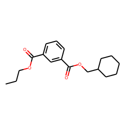 Isophthalic acid, cyclohexylmethyl propyl ester