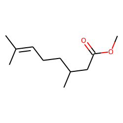 6-Octenoic acid, 3,7-dimethyl-, methyl ester