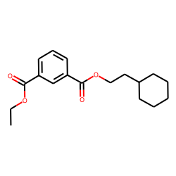 Isophthalic acid, 2-cyclohexylethyl ethyl ester