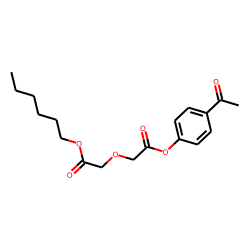 Diglycolic acid, 4-acetylphenyl hexyl ester