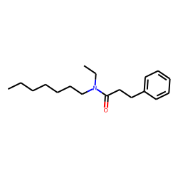 Propanamide, 3-phenyl-N-ethyl-N-heptyl-