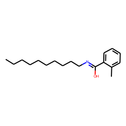 Benzamide, 2-methyl-N-decyl-