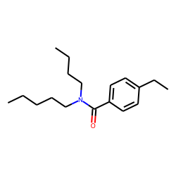 Benzamide, 4-ethyl-N-butyl-N-pentyl-