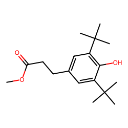 Methyl 3-[3,5-bis(1,1-dimethylethyl)-4-hydroxyphenyl]propanoate