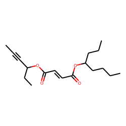 Fumaric acid, 4-octyl hex-4-yn-3-yl ester