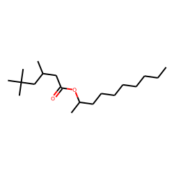 Hexanoic acid, 3,5,5-trimethyl-, dec-2-yl ester