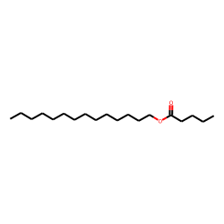 Valeric acid, tetradecyl ester
