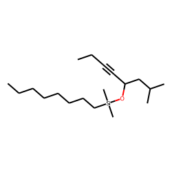 4-Dimethyloctylsilyloxy-2-methyloct-5-yne