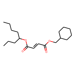 Fumaric acid, 4-octyl cyclohexylmethyl ester