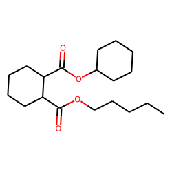 1,2-Cyclohexanedicarboxylic acid, cyclohexyl pentyl ester