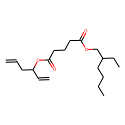 Glutaric acid, hexa-1,5-dien-3-yl 2-ethylhexyl ester