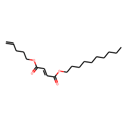 Fumaric acid, decyl pent-4-enyl ester