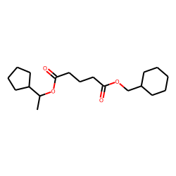 Glutaric acid, 1-cyclopentylethyl cyclohexylmethyl ester