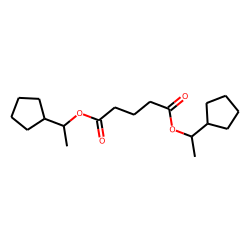 Glutaric acid, di(1-cyclopentylethyl) ester