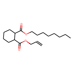1,2-Cyclohexanedicarboxylic acid, allyl octyl ester