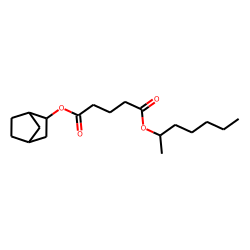 Glutaric acid, 2-norbornyl hept-2-yl ester