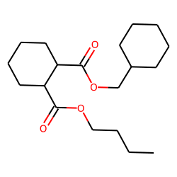 1,2-Cyclohexanedicarboxylic acid, butyl cyclohexylmethyl ester