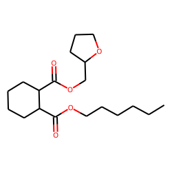 1,2-Cyclohexanedicarboxylic acid, furfuryl hexyl ester