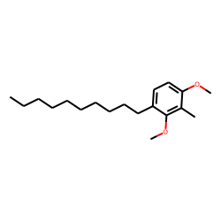 Benzene, 1,3-dimethoxy-4-decyl-2-methyl
