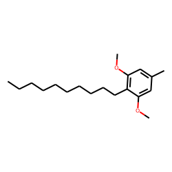 Benzene, 1,3-dimethoxy-2-decyl-5-methyl