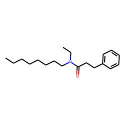 Propanamide, 3-phenyl-N-ethyl-N-octyl-