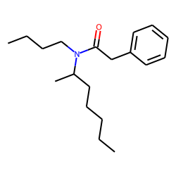 Acetamide, 2-phenyl-N-butyl-N-hept-2-yl-