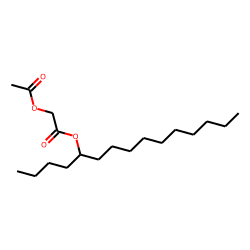 Acetoxyacetic acid, 5-pentadecyl ester