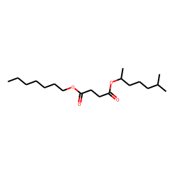Succinic acid, heptyl 6-methylhept-2-yl ester