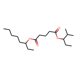 Glutaric acid, 2-methylpent-3-yl 3-octyl ester