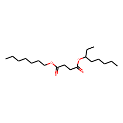Succinic acid, heptyl 3-octyl ester