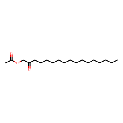 2-Heptadecanone-1-ol, acetate