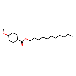 Cyclohexanecarboxylic acid, 4-methoxy-, undecyl ester