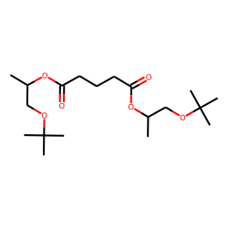 Glutaric acid, di(1-(tert-butoxy)prop-2-yl) ester