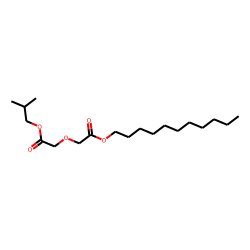 Diglycolic acid, isobutyl undecyl ester
