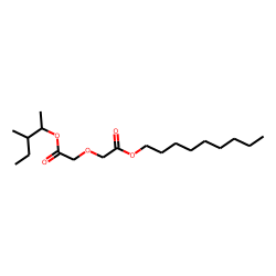 Diglycolic acid, 3-methylpent-2-yl nonyl ester