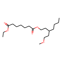 Pimelic acid, ethyl 3-(2-methoxyethyl)heptyl ester