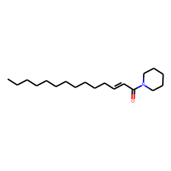 (E)-1-(Piperidin-1-yl)tetradec-2-en-1-one