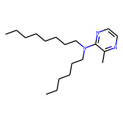 2-(N-n-hexyl-n-n-octylamino)-3-methyl pyrazine