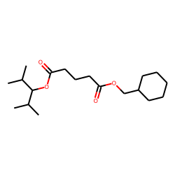 Glutaric acid, cyclohexylmethyl 2,4-dimethylpent-3-yl ester