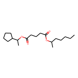 Glutaric acid, 1-cyclopentylethyl hept-2-yl ester
