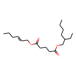 Glutaric acid, hex-2-en-1-yl 2-ethylhexyl ester