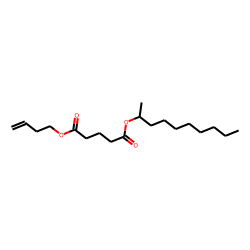 Glutaric acid, dec-2-yl but-3-en-1-yl ester