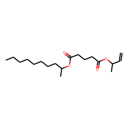 Glutaric acid, but-3-en-2-yl dec-2-yl ester