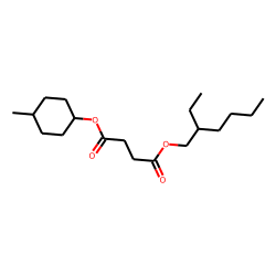 Succinic acid, 2-ethylhexyl trans-4-methylcyclohexyl ester