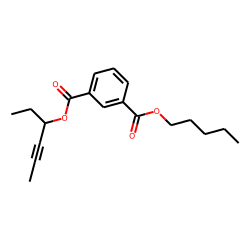 Isophthalic acid, hex-4-yn-3-yl pentyl ester